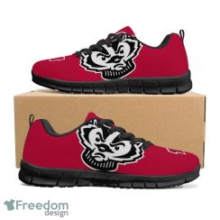 Wisconsin Badgers Fan Shoes Sneakers Running Shoes for Women Men Football Team Sneakers - Wisconsin Badgers Fan Shoes Sneakers Running Shoes Football Team Sneakers_2