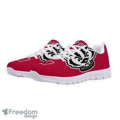 Wisconsin Badgers Fan Shoes Sneakers Running Shoes for Women Men Football Team Sneakers image Wisconsin Badgers Fan Shoes Sneakers Running Shoes for Women Men Football Team Sneakers - Wisconsin Badgers Fan Shoes Sneakers Running Shoes Football Team Sneakers_3