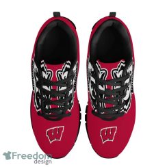 Wisconsin Badgers Fan Shoes Sneakers Running Shoes for Women Men Football Team Sneakers image Wisconsin Badgers Fan Shoes Sneakers Running Shoes for Women Men Football Team Sneakers - Wisconsin Badgers Fan Shoes Sneakers Running Shoes Football Team Sneakers_5