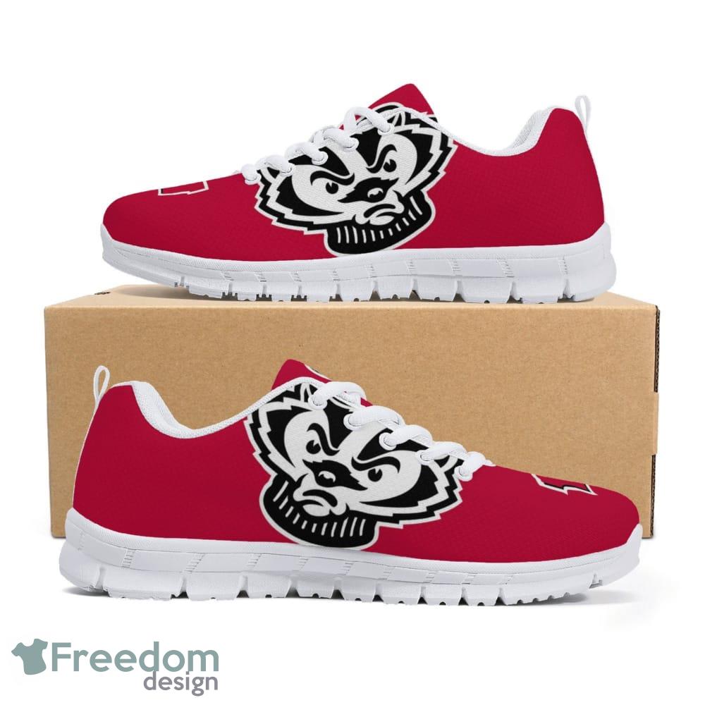 Wisconsin Badgers Fan Shoes Sneakers Running Shoes for Women Men Football Team Sneakers image Wisconsin Badgers Fan Shoes Sneakers Running Shoes for Women Men Football Team Sneakers - Wisconsin Badgers Fan Shoes Sneakers Running Shoes Football Team Sneakers_1