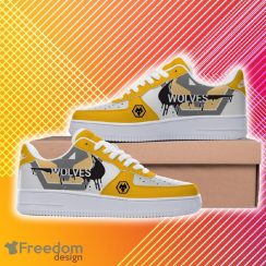 Wolverhampton Wanderers Air Force Sneakers Ideas Design Gift For Men And Women - Wolverhampton Wanderers Air Force Sneakers_2