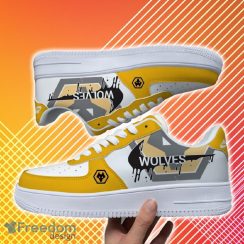 Wolverhampton Wanderers Air Force Sneakers Ideas Design Gift For Men And Women Wolverhampton Wanderers Air Force Sneakers Ideas Design Gift For Men And Women