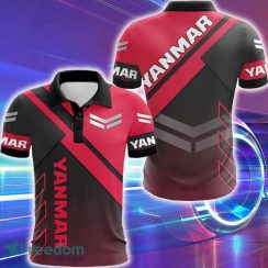 Yanmar Logo Hidden Truck Golf Polo Car Shirt AOP For Men And Women