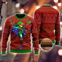 Zelda Link Gems Premium Knitted Sweater Gift For Christmas