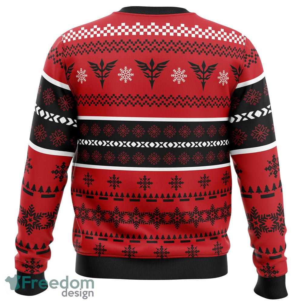 Zeon The Gundam Sweater Xmas Funny All Over Print Gift For Fans Ugly Christmas image Zeon The Gundam Sweater Xmas Funny All Over Print Gift For Fans Ugly Christmas - Zeon The Gundam Ugly Christmas Sweater_4
