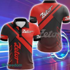 Zetor Logo Hidden Truck Golf Polo Car Shirt AOP For Men And Women