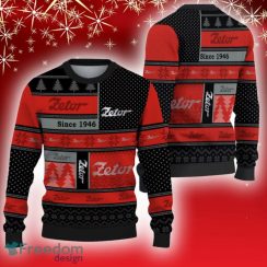 Zetor Ugly Christmas Sweater Car Lovers Funny Gift For Men And Women