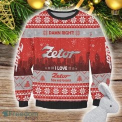 Zetor Xmas Sweater Car Design Gift For Fans Gift Christmas