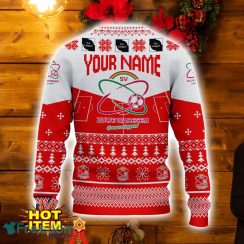 Zulte Waregem 3D Ugly Christmas Sweater Christmas Holiday Gift Custom Name For Sport Team image Zulte Waregem 3D Ugly Christmas Sweater Christmas Holiday Gift Custom Name For Sport Team Product Photo 3