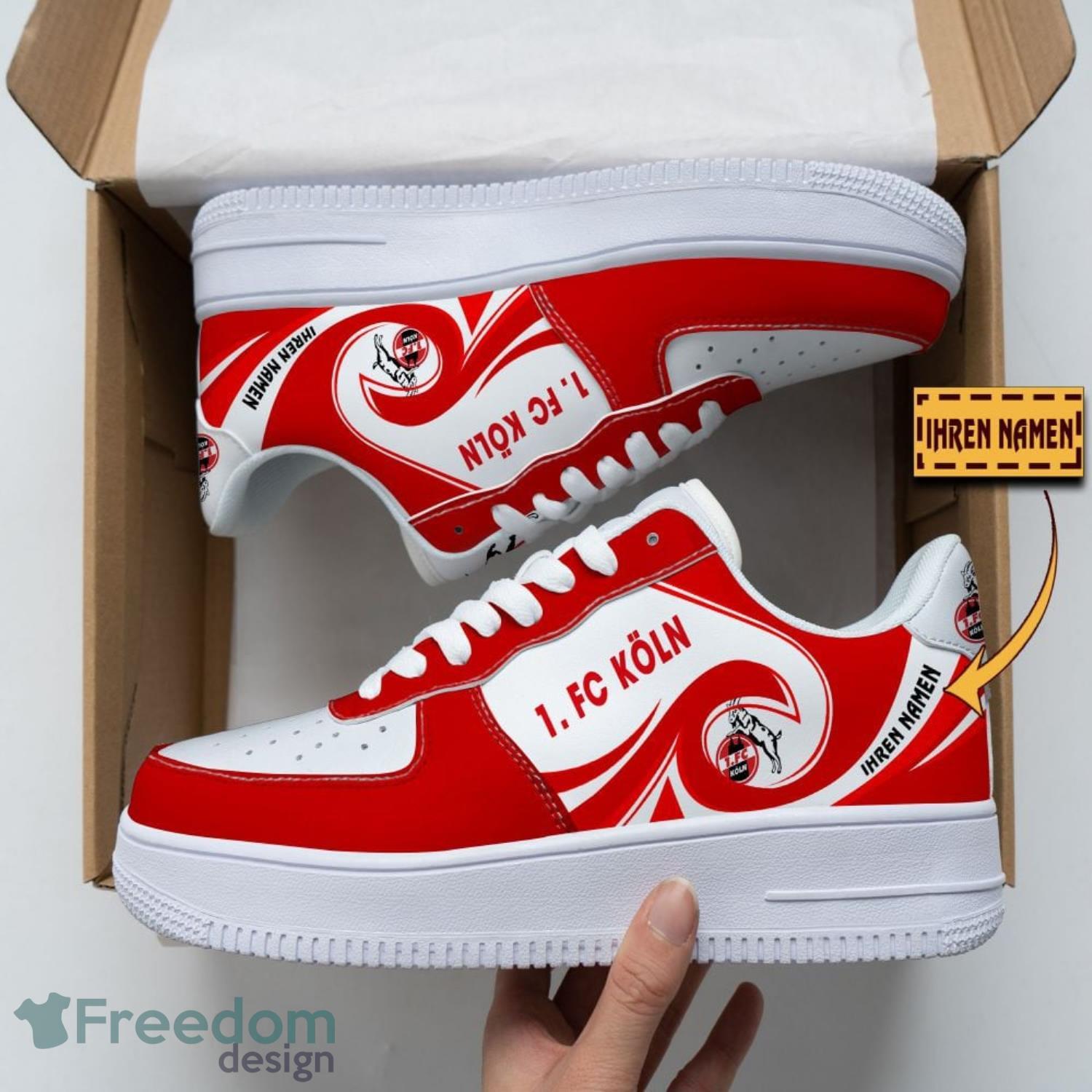 1. FC Koln Air Force Shoes For Men And Women Custom Name 1. FC Koln Air Force Shoes For Men And Women Custom Name Product Photo 1