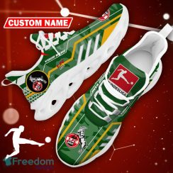 1. FC Koln Logo Chunky Sneakers Camo Green Max Soul Shoes Custom Name
