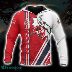 1. FC Koln Printing Hoodie 3D All Over Printed Gift For Men And Women Cool Gift