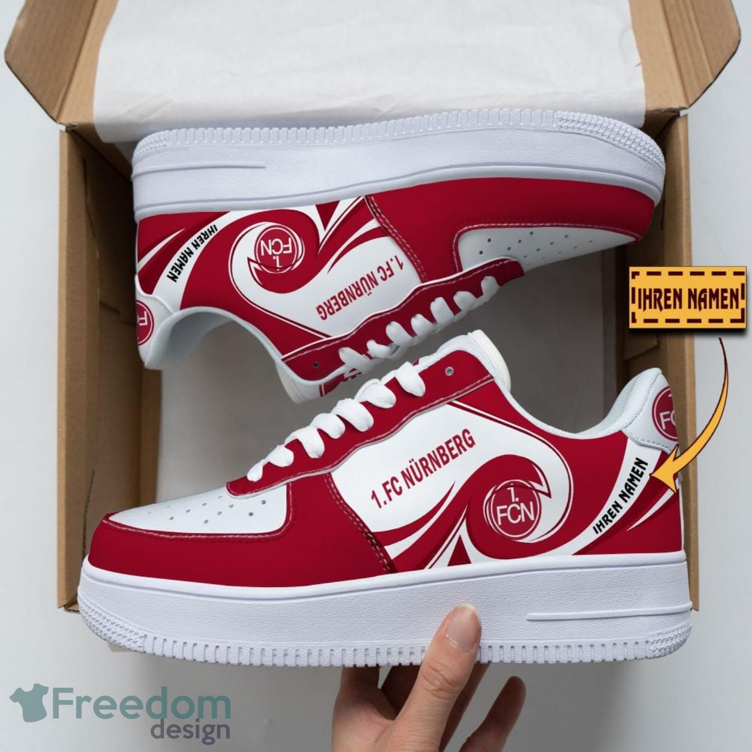 1. FC Nurnberg Air Force Shoes For Men And Women Custom Name image 1. FC Nurnberg Air Force Shoes For Men And Women Custom Name Product Photo 1