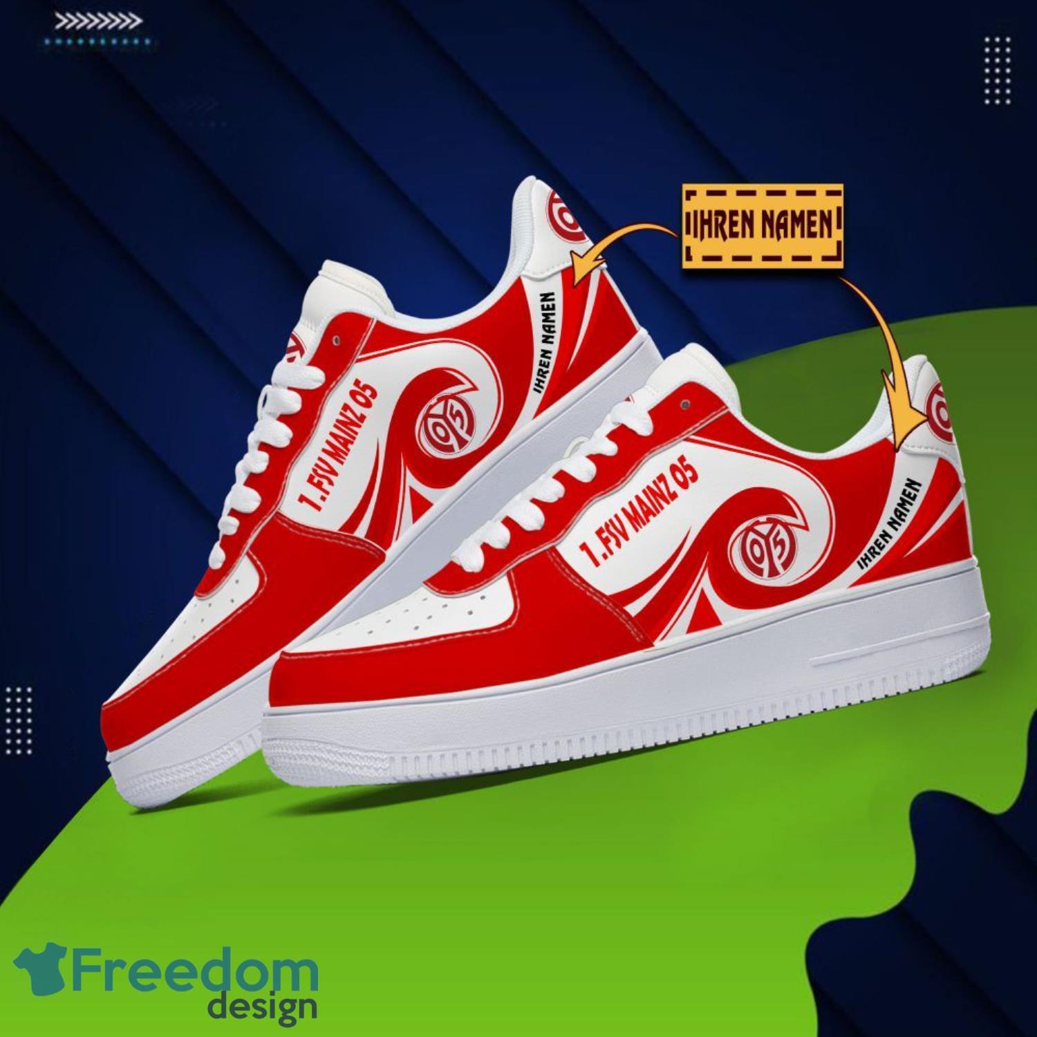 1. FSV Mainz 05 Air Force Shoes For Men And Women Custom Name 1. FSV Mainz 05 Air Force Shoes For Men And Women Custom Name Product Photo 3