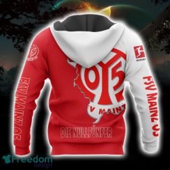 1. FSV Mainz 05 Printing Hoodie 3D All Over Printed Gift Unisex Hoodie Product Photo 2