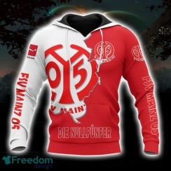 1. FSV Mainz 05 Printing Hoodie 3D All Over Printed Gift Unisex Hoodie