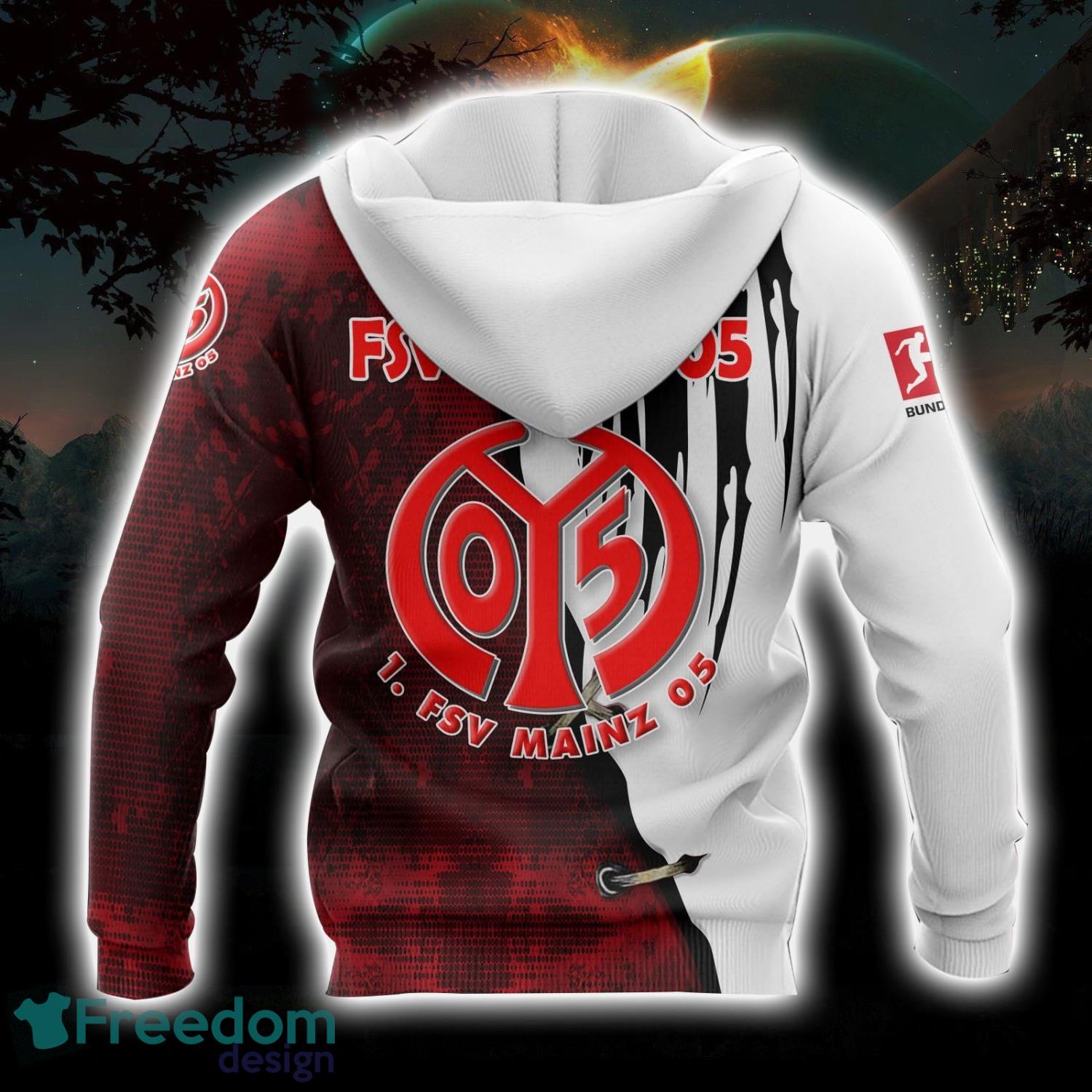 1. FSV Mainz 05 Printing Hoodie 3D All Over Printed Special Gift Sport Fans image 1. FSV Mainz 05 Printing Hoodie 3D All Over Printed Special Gift Sport Fans Product Photo 2