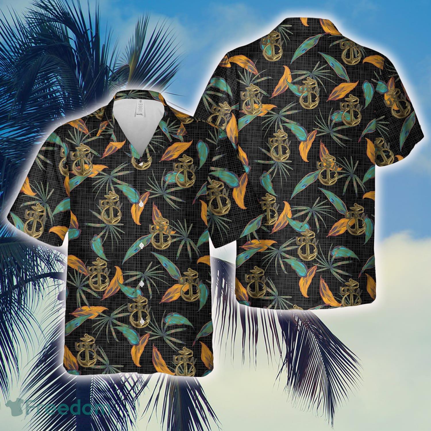 1893 Navy Chief Anchor Hawaiian Shirt Tropical Beach image 1893 Navy Chief Anchor Hawaiian Shirt Tropical Beach - 1893 Navy Chief Anchor Hawaiian Shirt Tropical Beach