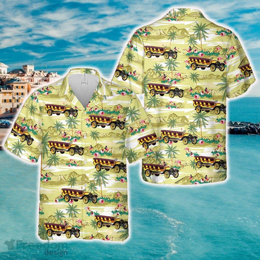 1916 White Motor Company Bus Hawaiian Shirt All Over Print Summer image 1916 White Motor Company Bus Hawaiian Shirt All Over Print Summer - 1916 White Motor Company Bus Hawaiian Shirt All Over Print Summer