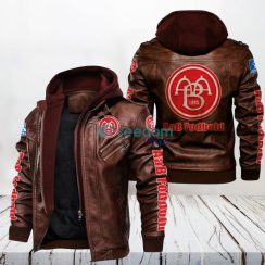Aab Fodbold Leather Jacket Gift For Men