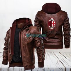 Ac Milan Leather Jacket Gift For Men