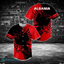 Albania Eagle Baseball Jersey Shirt