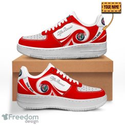 Alfa Romeo Air Force Shoes For Men And Women Custom Name Product Photo 2