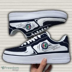 Alfa Romeo Air Force Sneakers Logo Car New Design Men And Women Fans
