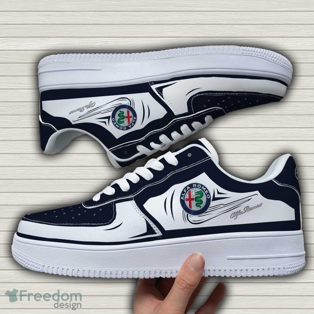 Alfa Romeo Air Force Sneakers Logo Car New Design Men And Women Fans image Alfa Romeo Air Force Sneakers Logo Car New Design Men And Women Fans - Alfa Romeo Air Force Sneakers Logo Car New Design Men And Women Fans