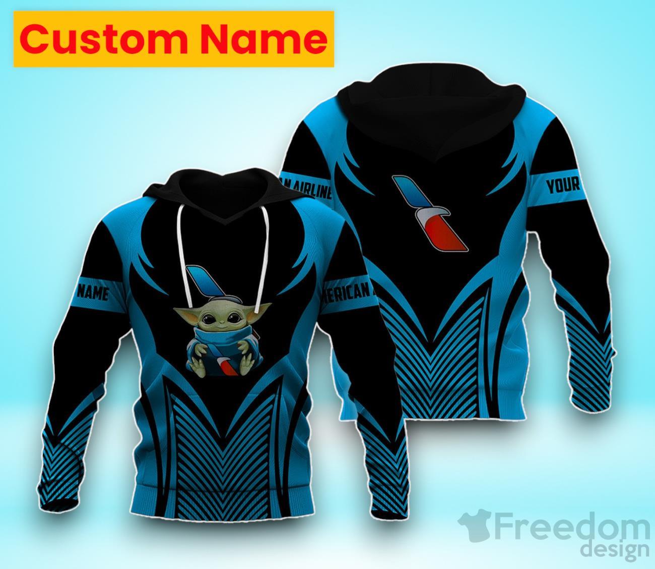 American Airlines 3D Hoodie Custom Name Exclusive Design For Men Women image American Airlines 3D Hoodie Custom Name Exclusive Design For Men Women Product Photo 1