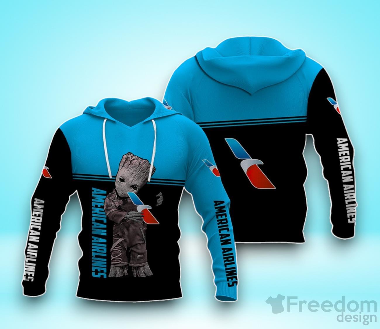 American Airlines 3D Hoodie New Design For Men Women image American Airlines 3D Hoodie New Design For Men Women Product Photo 1