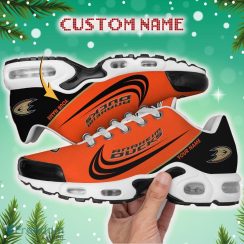 Anaheim Ducks Air Cushion Sports Shoes Logo For Fans Gift Custom Name