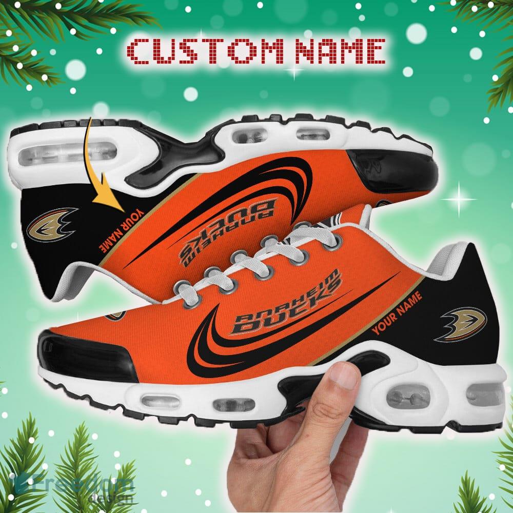 Anaheim Ducks Air Cushion Sports Shoes Logo For Fans Gift Custom Name image Anaheim Ducks Air Cushion Sports Shoes Logo For Fans Gift Custom Name - Anaheim Ducks Air Cushion Sports Shoes Logo For Fans Gift Custom Name