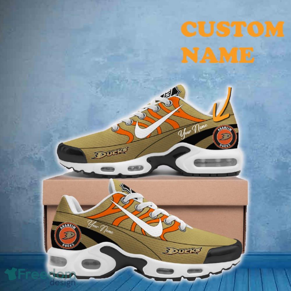 Anaheim Ducks Custom Name Air Cushion Sports Shoes Fresh For Men Women Fans Gift Sneakers image Anaheim Ducks Custom Name Air Cushion Sports Shoes Fresh For Men Women Fans Gift Sneakers - Anaheim Ducks Air Cushion Sports Shoes