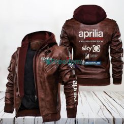 Aprilia Racing Leather Jacket Gift For Men