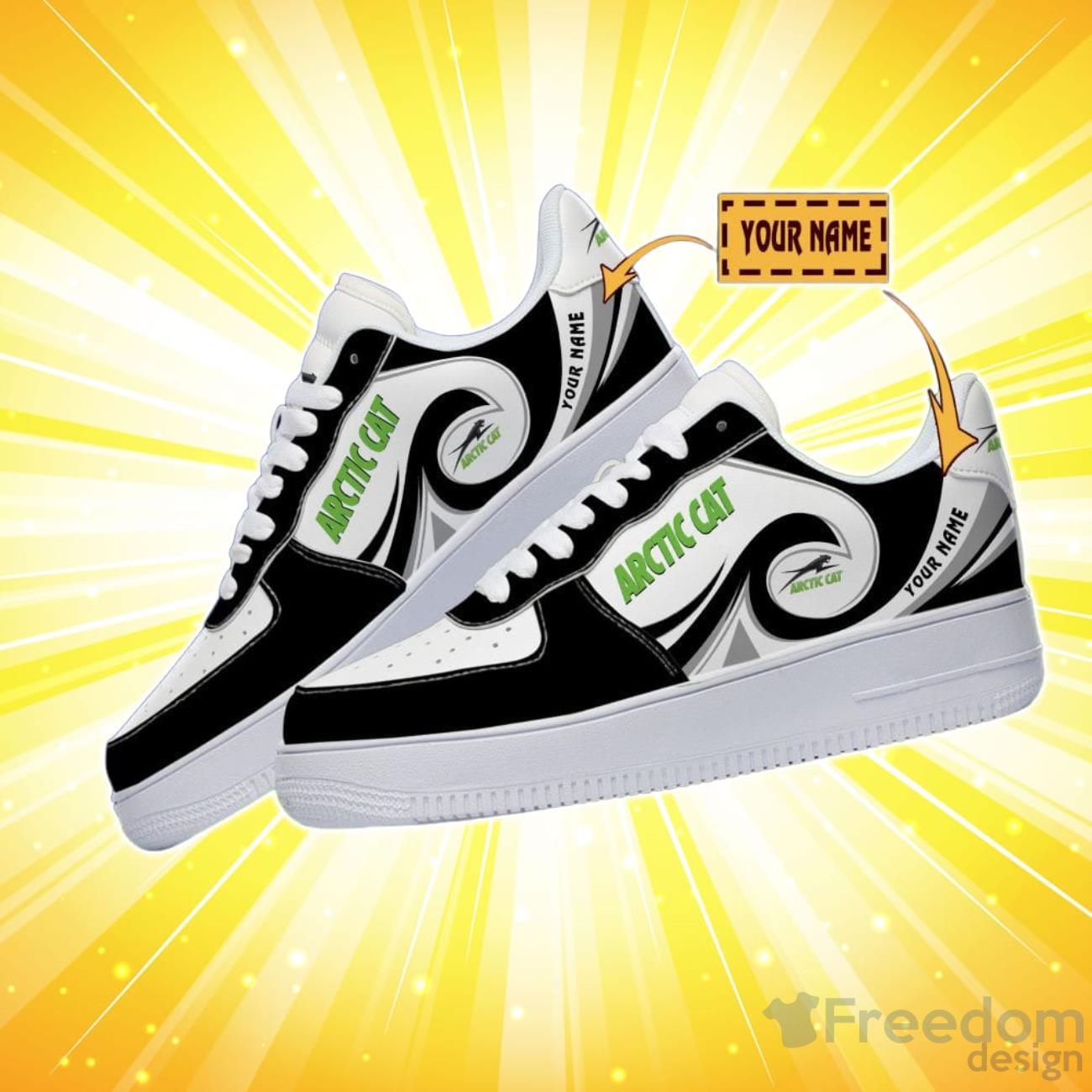 Arctic Cat Air Force Shoes Custom Name For Men Women image Arctic Cat Air Force Shoes Custom Name For Men Women Product Photo 2