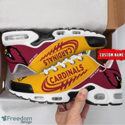 Arizona Cardinals Air Cushion Sports Shoes NFL Fans Custom Name Gift Sneakers Men And Women