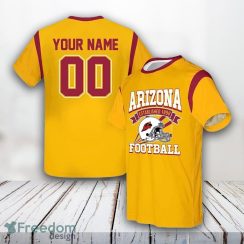 Arizona Cardinals All Over Printed Custom Name And Number Nfl 3D T Shirts Best Gift For Fans