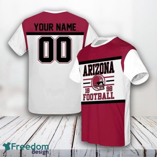 Arizona Cardinals All Over Printed Custom Name And Number Nfl 3D T Shirts For Cool Fans Product Photo 1