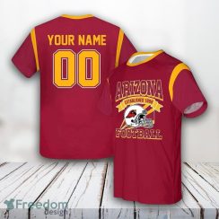 Arizona Cardinals All Over Printed Custom Name And Number Nfl 3D T Shirts Limited Edition Gift