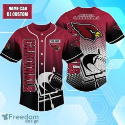 Arizona Cardinals Custom Name Baseball Jersey Shirt For Men Women