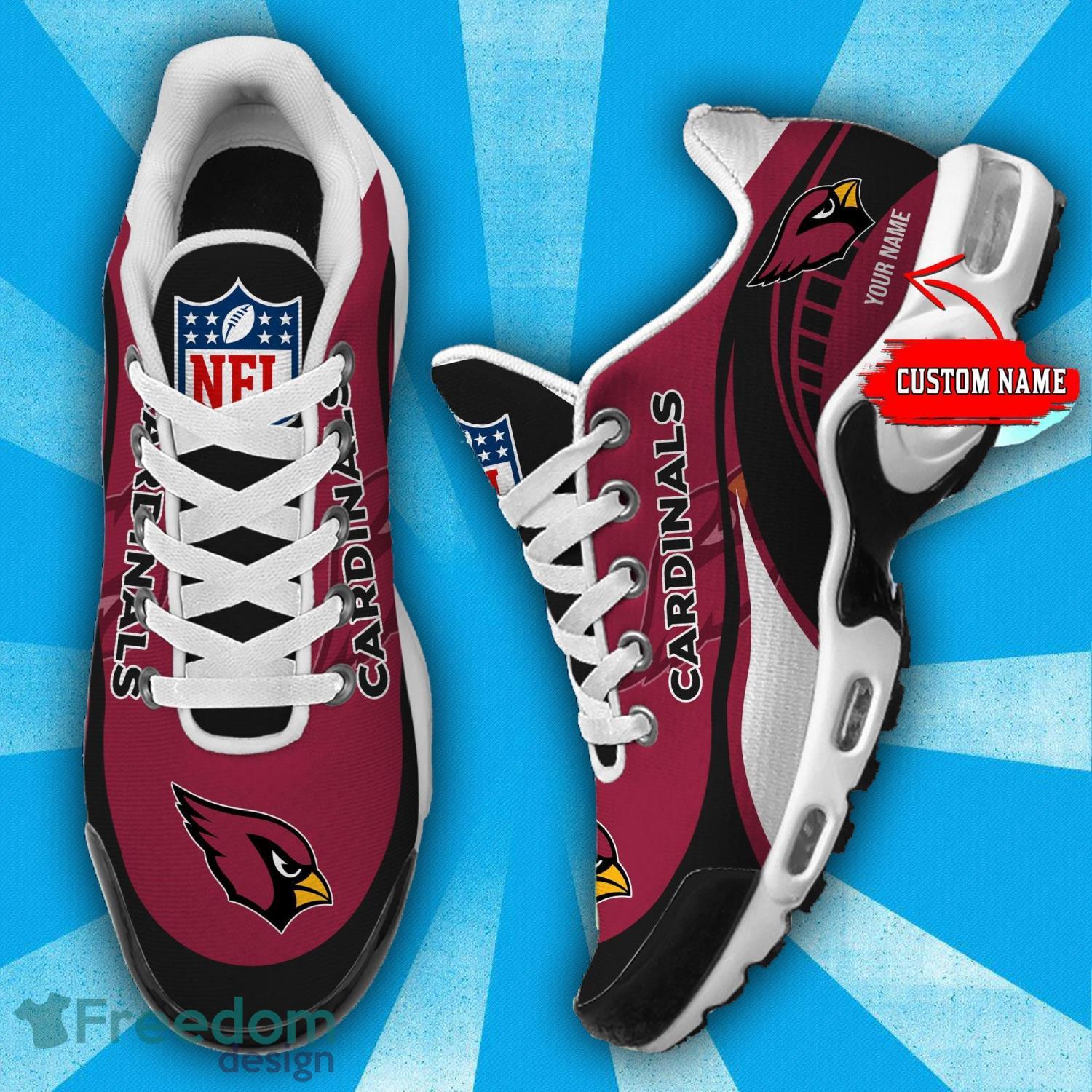Arizona Cardinals Custom Name NFL Custom Name Air Cushion Shoes Sport Lover Gift image Arizona Cardinals Custom Name NFL Custom Name Air Cushion Shoes Sport Lover Gift Product Photo 2