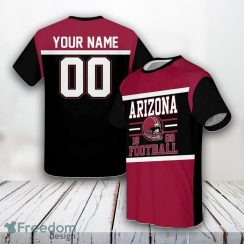 Arizona Cardinals Nfl 3D All Over Printed T Shirts Custom Name And Number Shirts For Cool Fans
