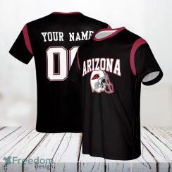 Arizona Cardinals Nfl 3D All Over Printed T Shirts Custom Name And Number Shirts For Hot Fans