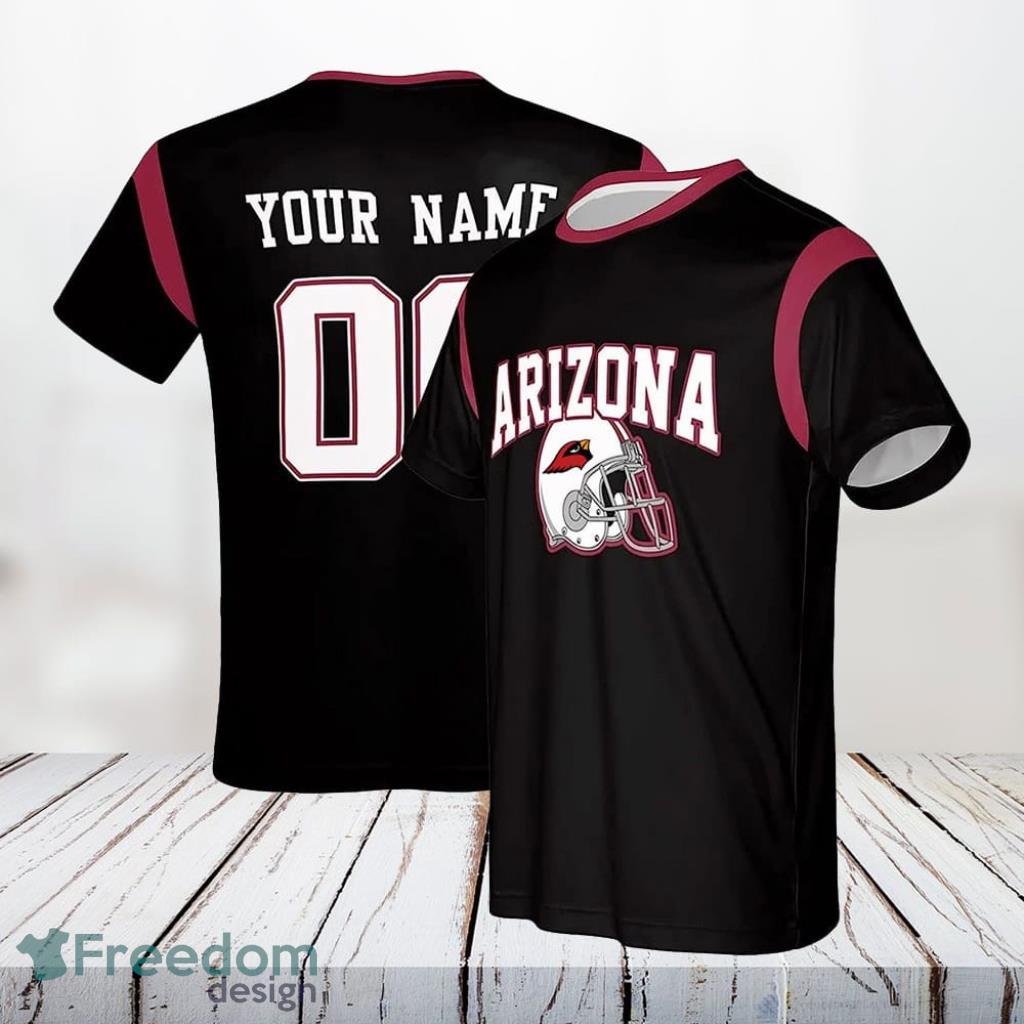 Arizona Cardinals Nfl 3D All Over Printed T Shirts Custom Name And Number Shirts For Hot Fans image Arizona Cardinals Nfl 3D All Over Printed T Shirts Custom Name And Number Shirts For Hot Fans Product Photo 1