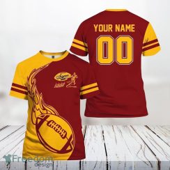 Arizona Cardinals Nfl 3D All Over Printed T Shirts Custom Name And Number Shirts Gift For Football Fans