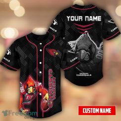 Arizona Cardinals NFL Baseball Jersey Shirt Custom Name For Fans Sport Team Gift