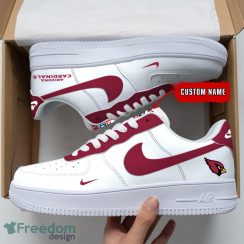 Arizona Cardinals NFL Custom Name Air Force Shoes