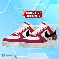 Arizona Cardinals NFL Custom Number And Name Air Force Shoes Product Photo 2