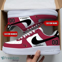 Arizona Cardinals NFL Custom Number And Name Air Force Shoes
